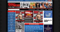 Desktop Screenshot of muscle-fitness.sk